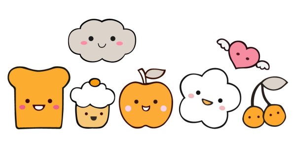 Простые рисунки для сквишей