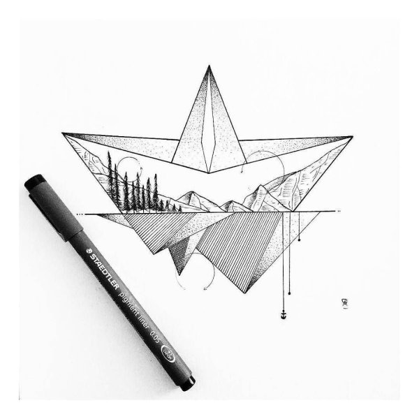 Черные рисунки