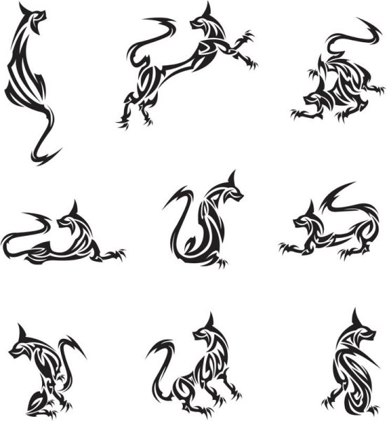 Роза со стеблем эскиз тату