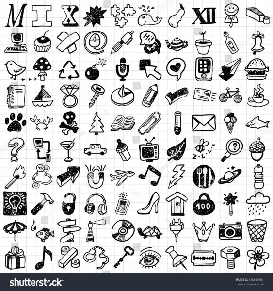 Значки для срисовки