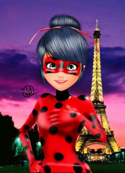 Леди баг фотошоп