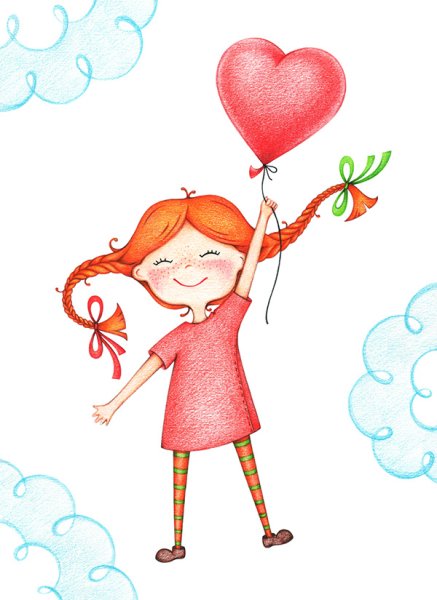 Девочка с шариками