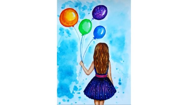 Мультяшная девочка