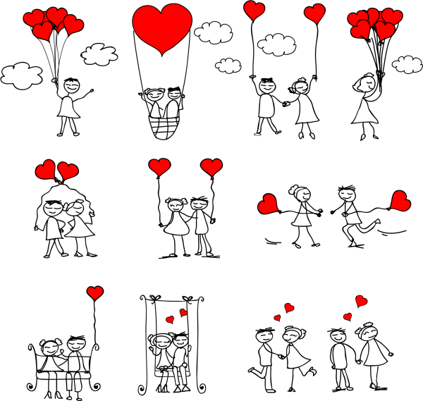 Мелкие зарисовки на день влюбленных