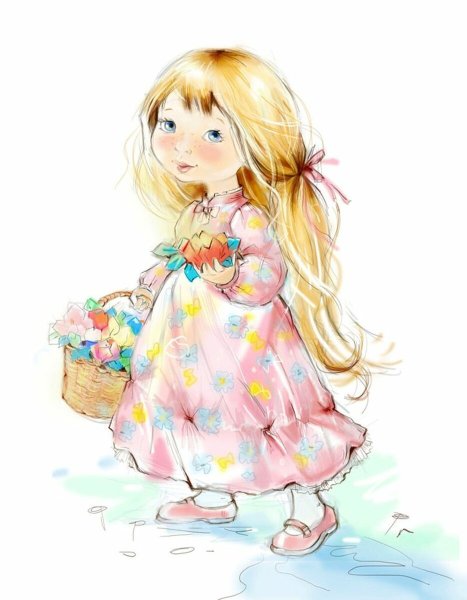 Милые детские иллюстрации