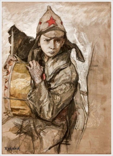 Солдат с ребенком