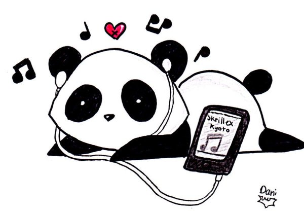 Рисунки для личных Дневников для пандычки