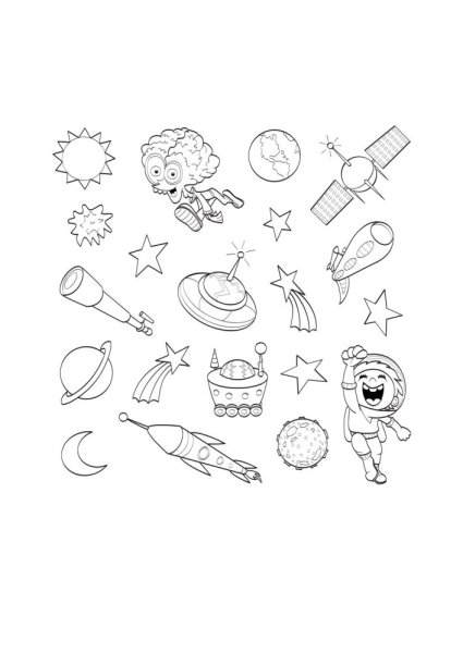 Космонавт для детей