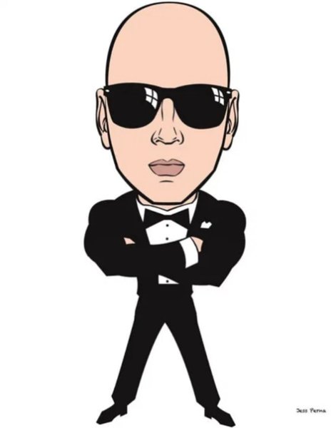 Мультяшка в темных очках