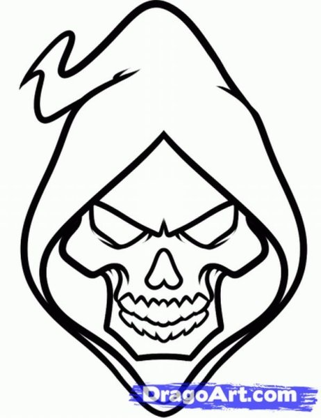 Бэтмен раскраска легкая