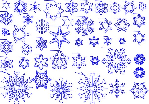 Снежинка раскраска для детей