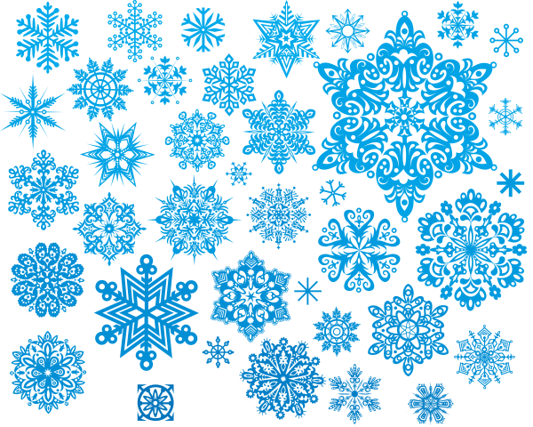 Нарисовать снежинку