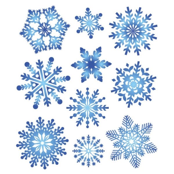 Снежинка рисунок для детей