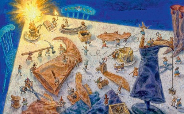 Братья Гримм "домовые"