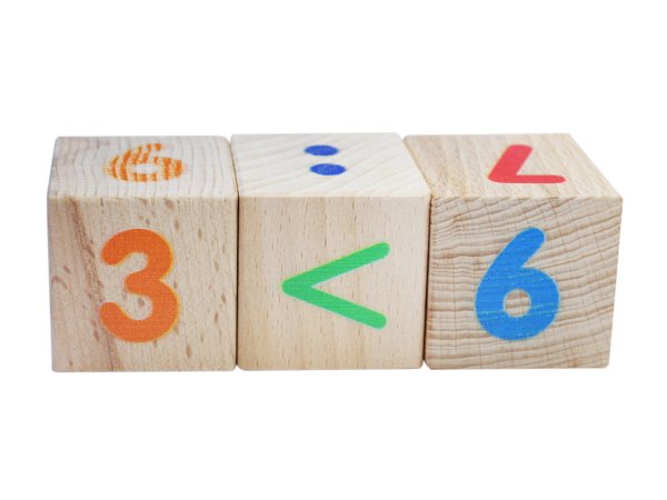 Деревянные кубики счет Десятое королевство