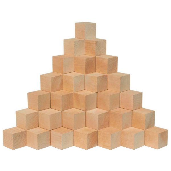 Дерево из кубиков квадратов