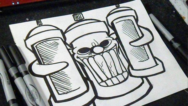 Райтер граффити-художник