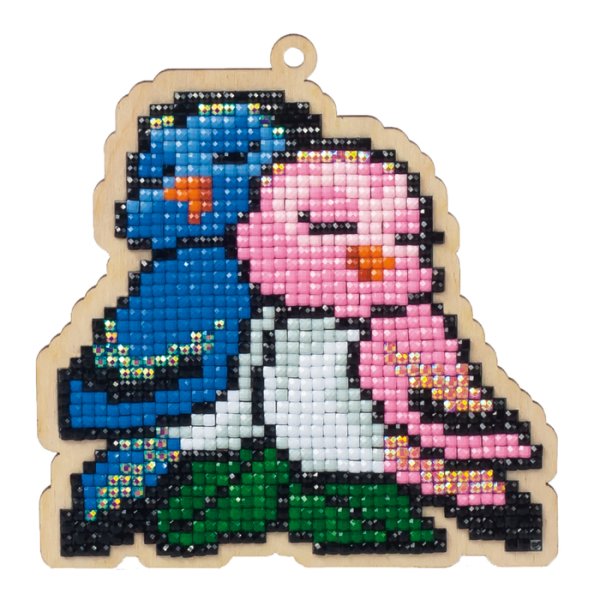 Фигурки из мозаики