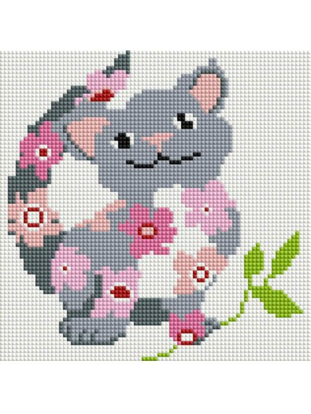 Алмазная мозаика Божья коровка