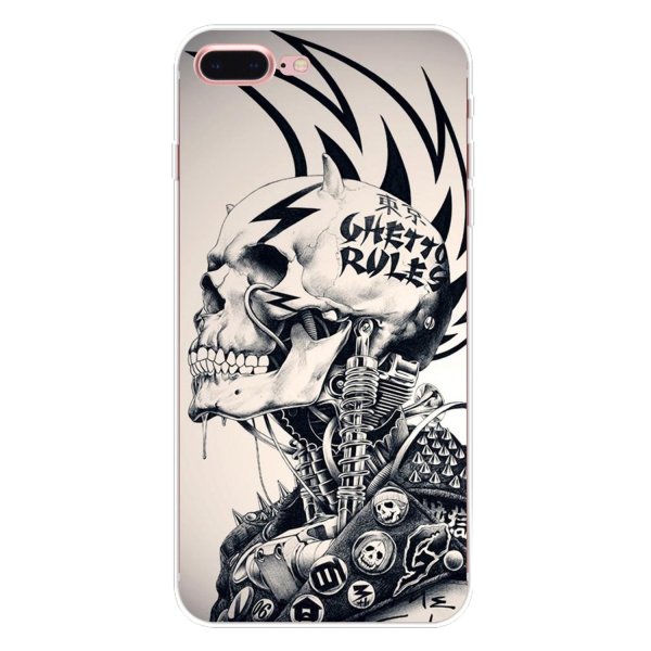 Череп с ирокезом