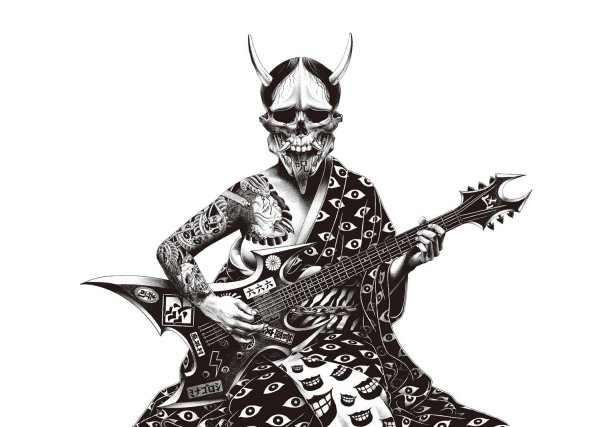 Рок иллюстрации