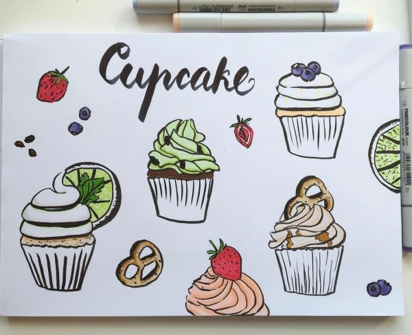 Маленькие рисунки для скетчбука