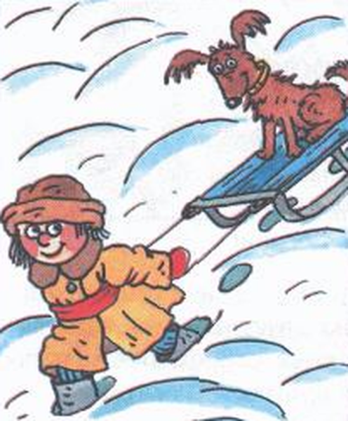 Зима крестьянин