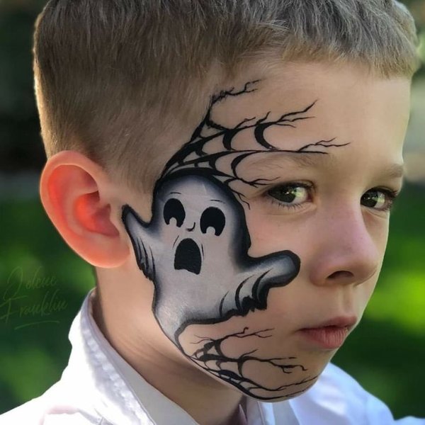 Легкий аквагрим для мальчиков