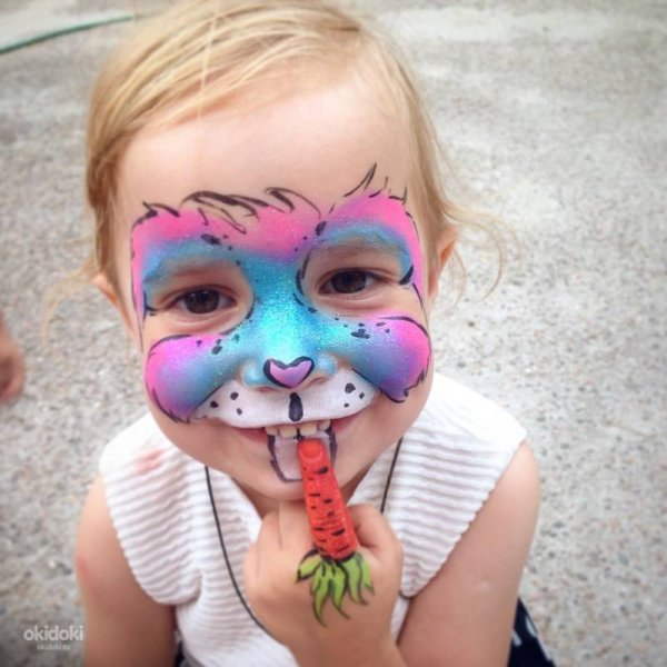 Грим на лице