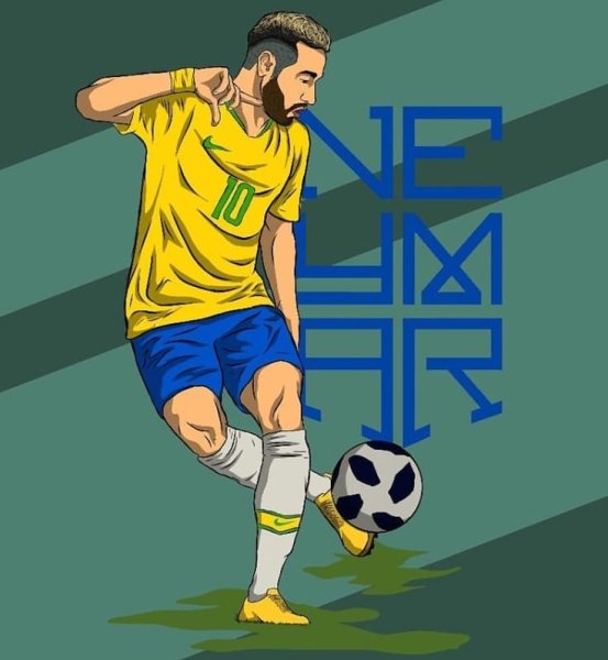 Лионель Месси мультяшный