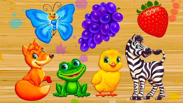 Изучаем цвета для детей