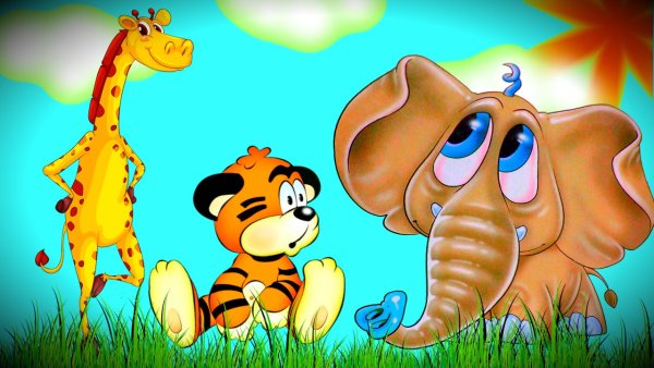 Мультфильмы про животных для детей