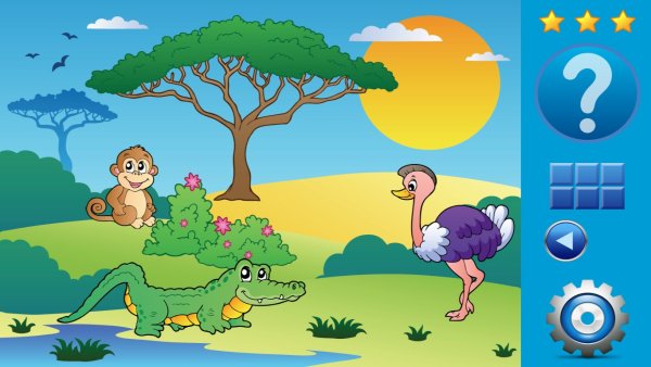 Животные игры для детей