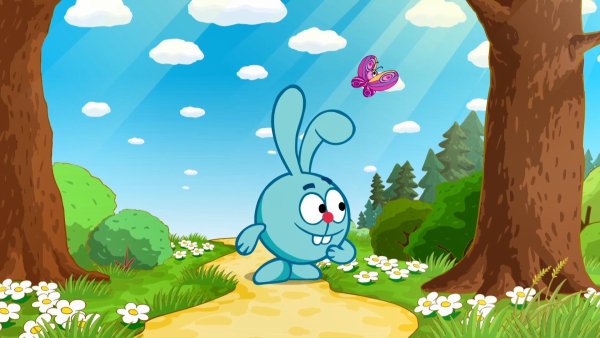 Герои мультфильма Смешарики Крош