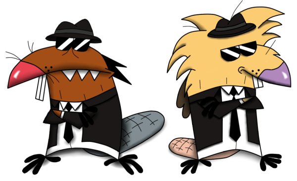 Бобры Деггет и Норберт