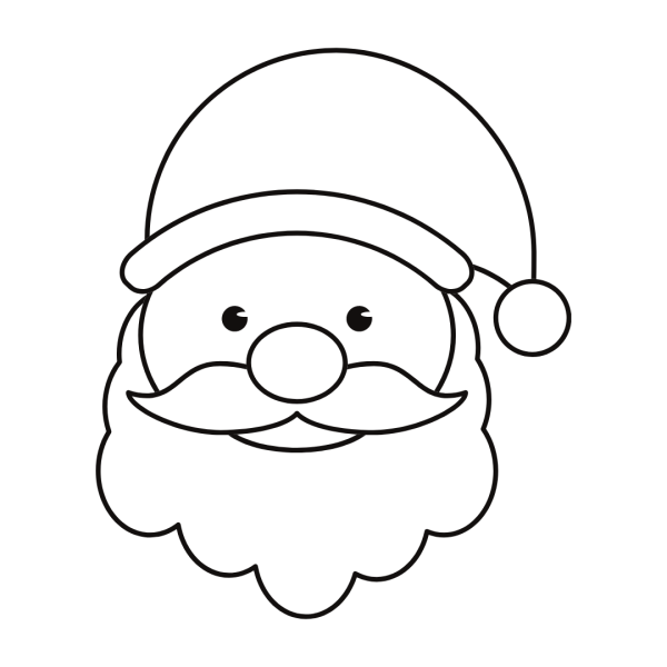 Новогодние раскраски дед Мороз