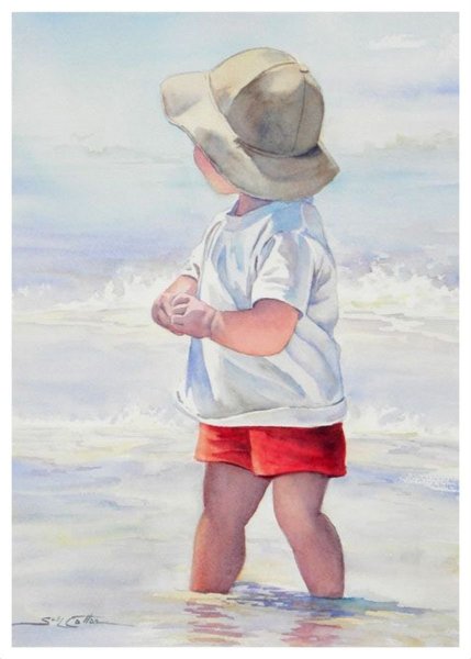 Акварели Сью Линн коттон