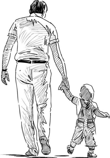 Эскизы для отцов