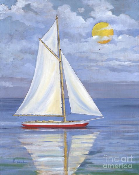 Кораблик картина