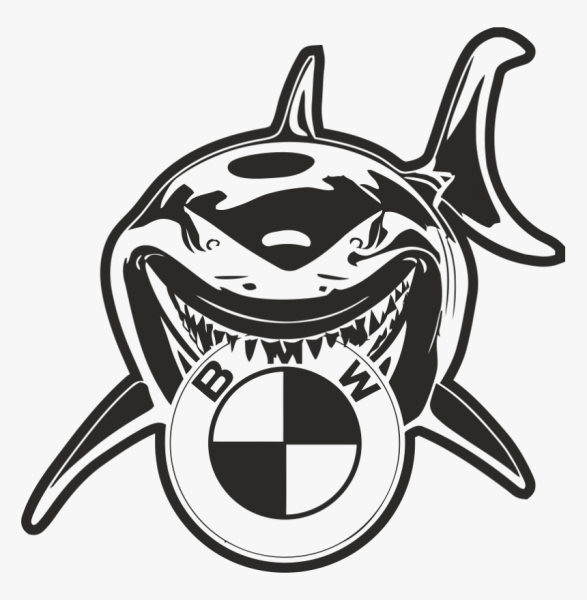 Акула набросок