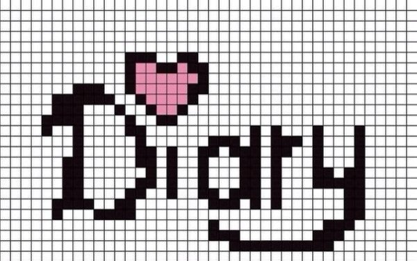 Рисунки по клеточкам для лично