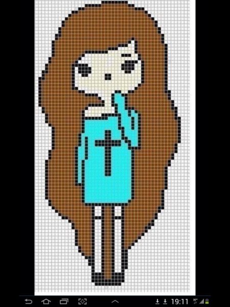 Рисунки по клеточкам