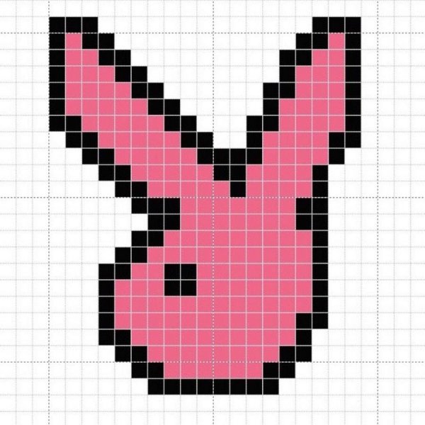 Рисунки по клеточкам косметика