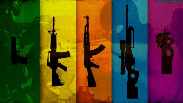 Обои в стиле КС го