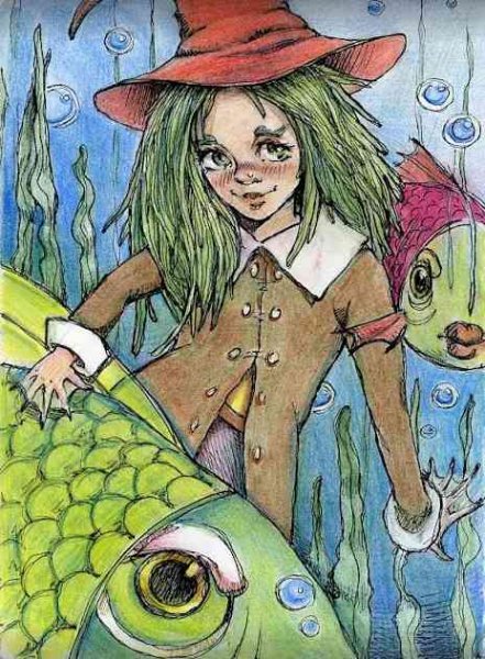 Пройслер маленький водяной иллюстрации