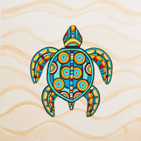 Черепаха рисунок