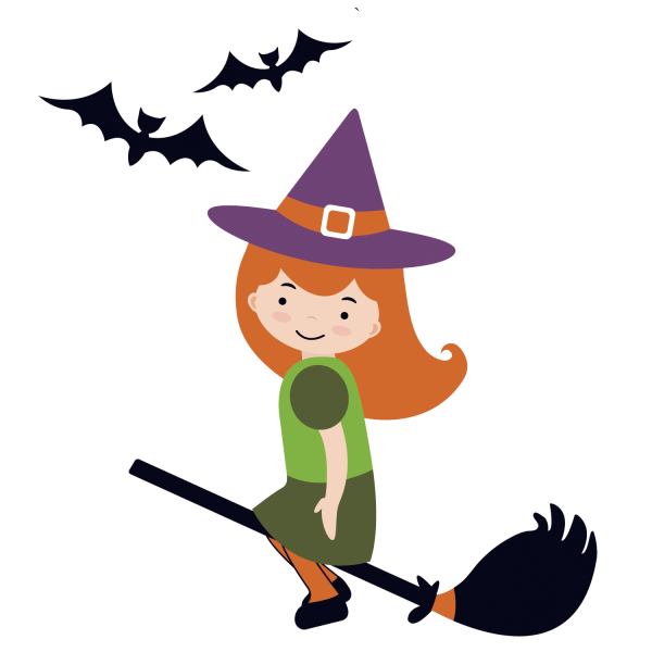 Ведьма на Хэллоуин