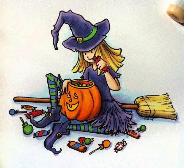 Веселые ведьмочки