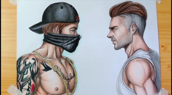 Нарисовать фри фаер персонажей