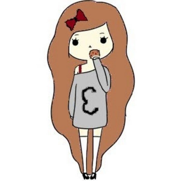 Рисунки для срисовки девочки